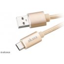 Akasa AK-CBUB34-10GL USB 2.0 typ A na typ C, 1m