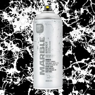 Montana akrylový sprej 400 ml Marble effect mramorový efekt černá – Hledejceny.cz