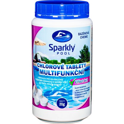 Sparkly POOL CHLOROVÉ TABLETY 4v1 MULTIFUNKČNÍ 20g 1 kg – Zbozi.Blesk.cz