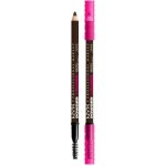 NYX Professional Makeup Powder Louder Brow Pencil dlouhotrvající pudrová tužka na obočí 08 Deep Brown 1,15 g – Zboží Dáma