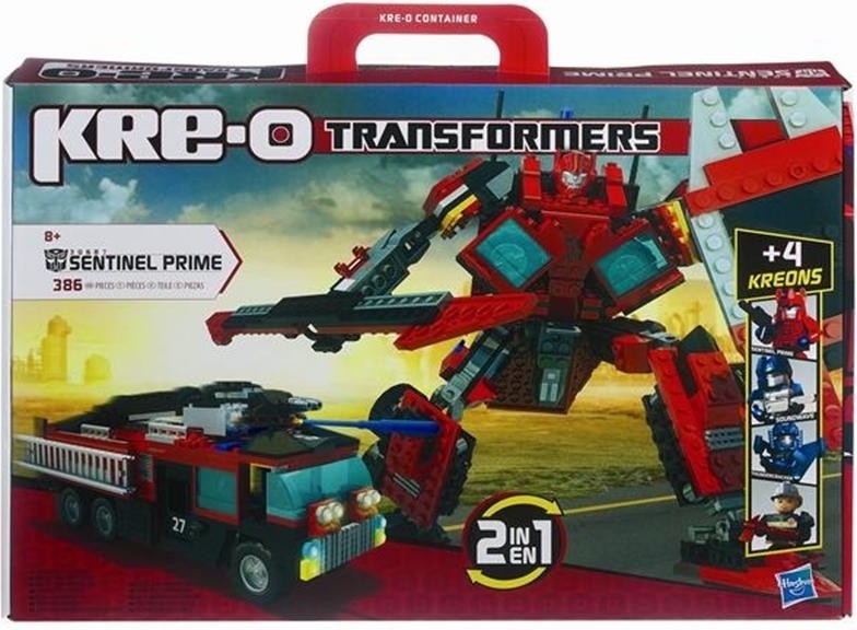 Hasbro KREO Transformers Sentinel Prime od 899 Kč Heureka.cz