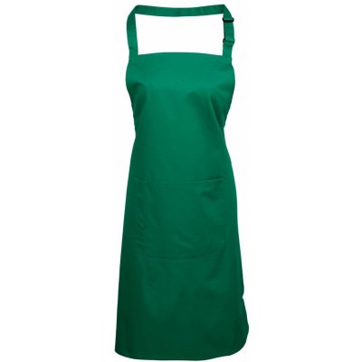 Premier Workwear Keprová pracovní zástěra s kapsou z kolekce Colours Collection zelená smaragdová Pantone 341C 72x86cm PW154 – Hledejceny.cz