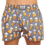 Styx pánské boxerky long art klasická guma pivo (F1357) – Zboží Dáma