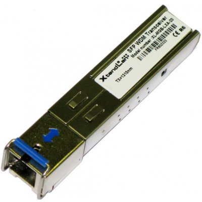 XtendLan mini GBIC SFP, SC, 1000Base-LX, 20km, WDM, TX1550nm/RX1310nm, SM i MM, Cisco, Planet kompatibilní