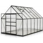 B2B Partner Skleník 240 x 240 x 360 cm černý 915017 – Hledejceny.cz