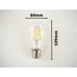 T-LED LED žárovka E27 DIMF8W FILAMENT LED žárovka E27 DIMF8W FILAMENT – Zboží Živě