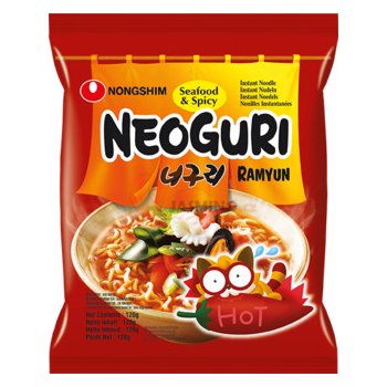 Nongshim polévka NeoGuri (Hot) Ramyun pro 2 osoby 120 g
