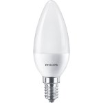 Philips LED svíčka E14 60W 4000K 7W opál – Zboží Živě