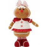 Pro-Tech shop Vánoční perníková figurka dívka v šatech 21x10x33cm 69712 – Hledejceny.cz