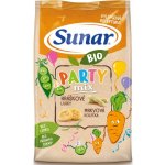 Sunar BIO Party mix hráškové a mrkvové křupky 45 g – Zboží Dáma