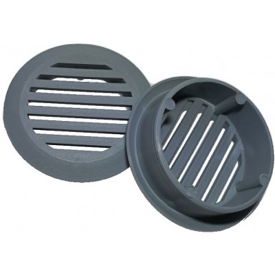 Kenting Trade větrací mřížka 50 mm šedá 35 G04 – Zboží Mobilmania