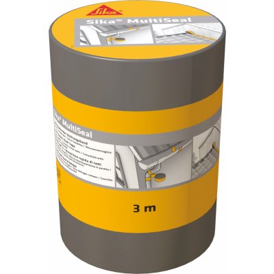 Sika MultiSeal-T - samolepící bitumenová páska vyztužená hliníkovou folií Barva: šedá, Balení: 3bm x 20 cm – Sleviste.cz