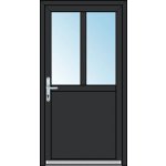OknaDvereNaMiru.cz Vchodové dveře SLOUPKOVÉ Andora ořech 100 x 210 cm – Hledejceny.cz