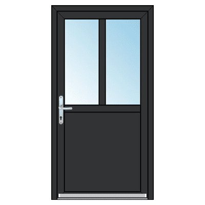 OknaDvereNaMiru.cz Vchodové dveře SLOUPKOVÉ Andora ořech 100 x 210 cm – Hledejceny.cz