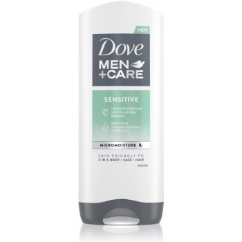 Dove Men+ Care Sensitive sprchový gel 400 ml