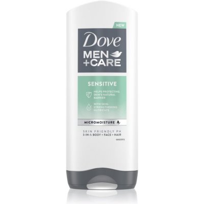 Dove Men+ Care Sensitive sprchový gel 400 ml