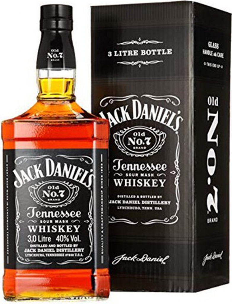 Jack Daniel\'s 40% 3 l (karton)