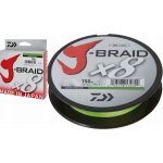 Daiwa J-Braid X8 chartrouse 150m 0,20mm 13kg – Zboží Mobilmania