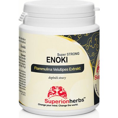 Superionherbs Enoki 90 kapslí – Hledejceny.cz