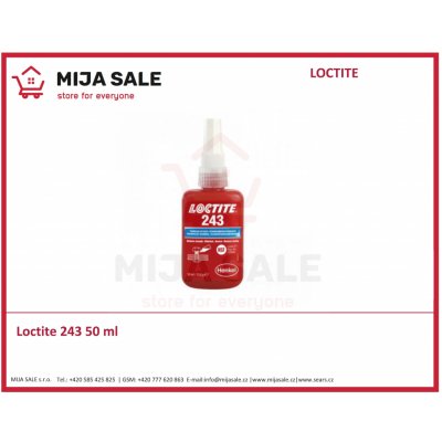 LOCTITE 243 zajišťovač šroubů 50g – HobbyKompas.cz