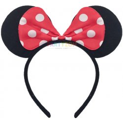 Čelenka uši Minnie mouse