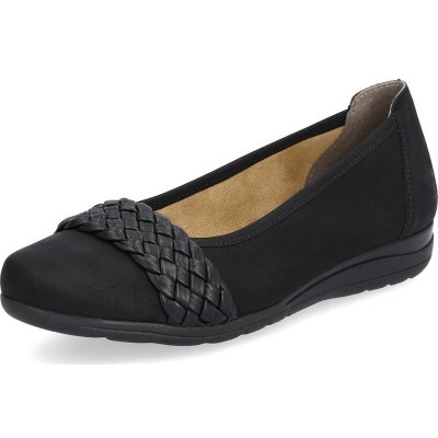 Rieker Baleríny L9358-00 Černá – Zboží Dáma