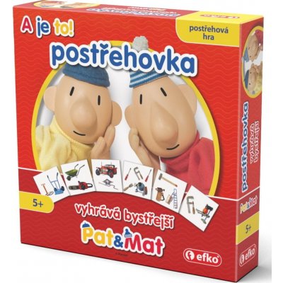 Efko Pat a Mat Postřehovka postřehová hra – Zbozi.Blesk.cz