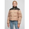 Dámská bunda Urban Classics AOP Retro Puffer Jacket