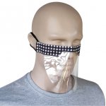 Izmael Plastové Ochranné Rouška Kostky/Černá černá 50 ks – Zboží Dáma