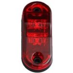 Stualarm LED obrysové zadní světlo, červený ovál – Zboží Mobilmania