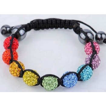 Shamballa náramek Rainbow 1 st341 bižuterie