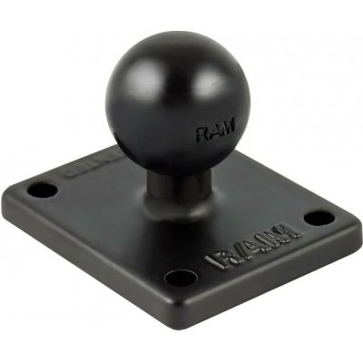 RAM Mounts obdelníkový držák s AMPS vzorem děr s 1" kulovým čepem – Sleviste.cz