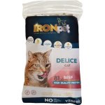 IRONpet Cat Delice Beef Hovězí 70 g – Zboží Mobilmania