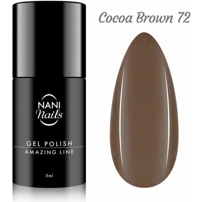 NANI gel lak Amazing Line Cocoa Brown 5 ml – Zboží Dáma