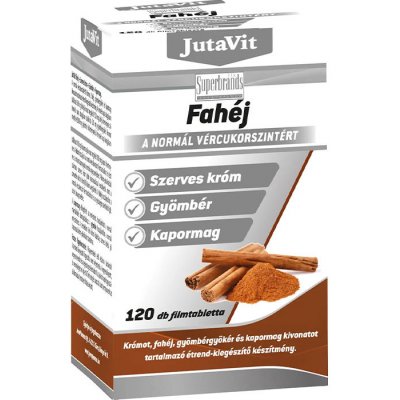 JutaVit Cinnamon 120 tablet – Hledejceny.cz