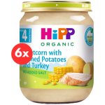 HiPP Bio Bramborová pyré s kukuřicí a krůtím masem 6 x 125 g – Zboží Dáma