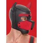 Psí maska Ouch! Puppy Play Hood červená neoprenová psí kukla pro puppy play – Hledejceny.cz