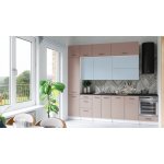 FRONTI Kuchyňská linka DAFNI 280cm Denim/Kobe – Zboží Dáma