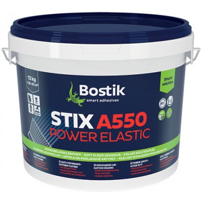 BOSTIK STIX A550 POWER ELASTIC Prémiové disperzní lepidlo 13 kg – Zbozi.Blesk.cz