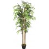 Květina zahrada-XL Umělý bambus 500 listů 80 cm zelený