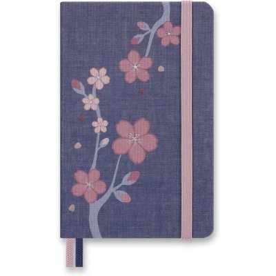 Moleskine Zápisník Sakura tvrdé desky A6 linkovaný – Hledejceny.cz