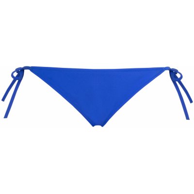 Calvin Klein Cheeky String Side Tie spodní díl modrá – Zbozi.Blesk.cz