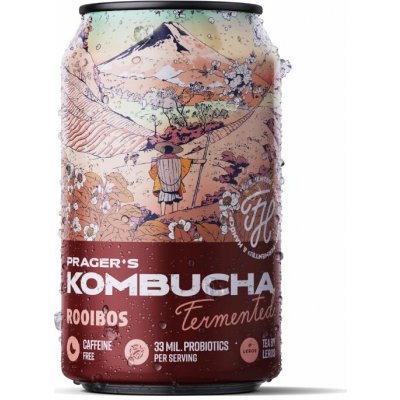 Prager's Kombucha Rooibos 12 x 330 ml – Zboží Dáma