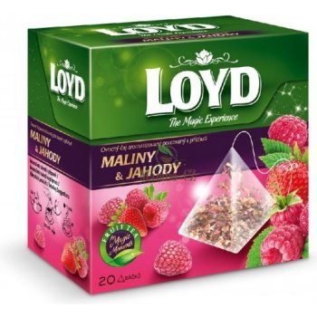 Loyd Tea Maliny a jahody ovocný čaj 20 sáčků