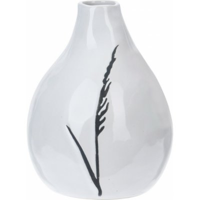 Porcelánová váza Art s dekorem trávy, 11 x 14 cm – Zbozi.Blesk.cz