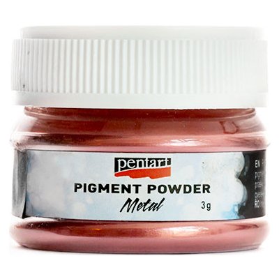 Metalický pigmentový prášek 3g / copper – Sleviste.cz