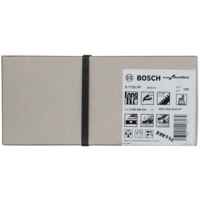 Bosch 2608656034 Pilový plátek do pily ocasky S 1122 HF Flexible for Wood and Metal – Zboží Mobilmania