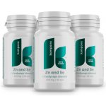 Kompava 3-balení Zn and Se + Cordyceps sinensis 450 mg 60 kapslí – Hledejceny.cz