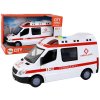 Auta, bagry, technika Lean Toys Ambulance Ambulance Pohotovostní služba Zvuky vozidla Světlo