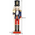 Springos CA0917 VÁNOČNÍ DEKORACE LUSKÁČEK 38 CM – Hledejceny.cz